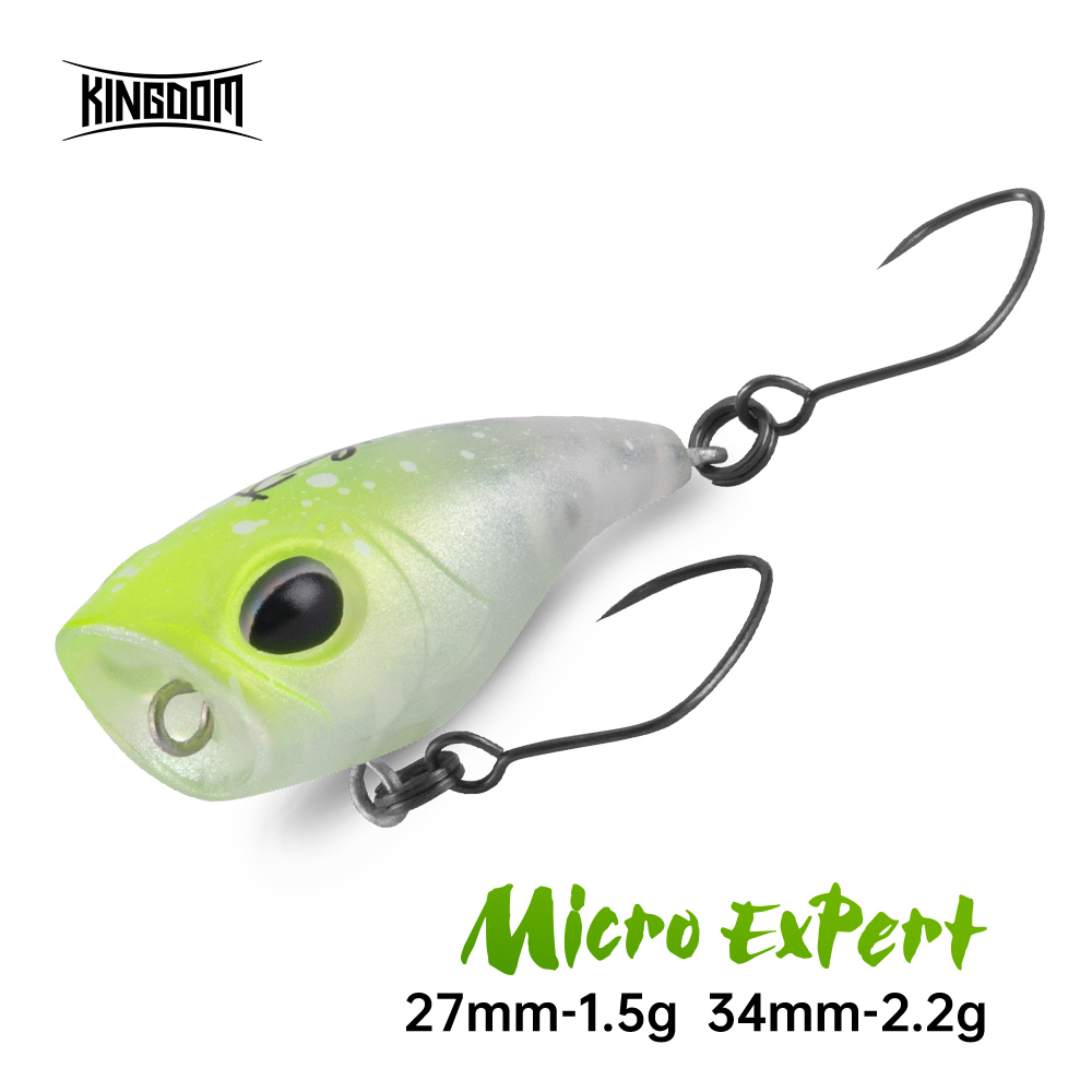 Fishing Lure Popper - キングダム マイクロエキスパート フローティングポッパー フィッシングルアー 1.5 2.2g