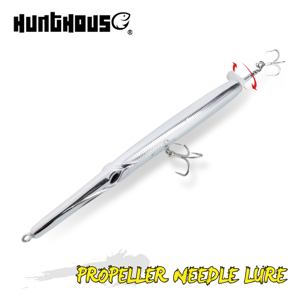 Fishing Lure Topwater - ハントハウス プロペラニードルペンシル フィッシングルアー フローティング ロングキャスト ハードベイト