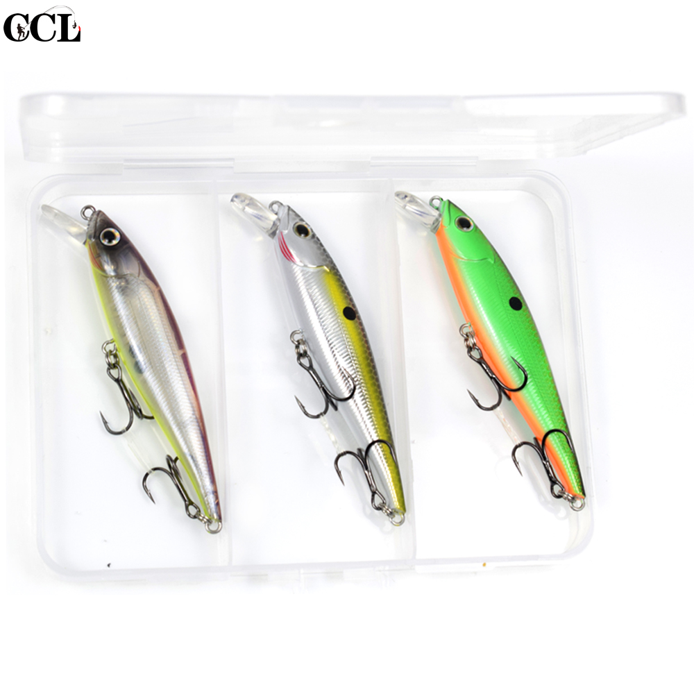 Fishing Lure Topwater - CCLTBA 3 ピース/ロット Customzied 釣りルアー餌所有者フックジャークベイト 9.5