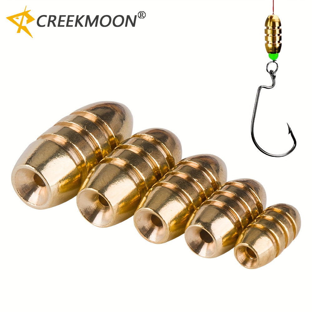 Fishing Lure Accessories - 20個入り 真鍮製 銅製 釣り用シンカー ウェイト RIG