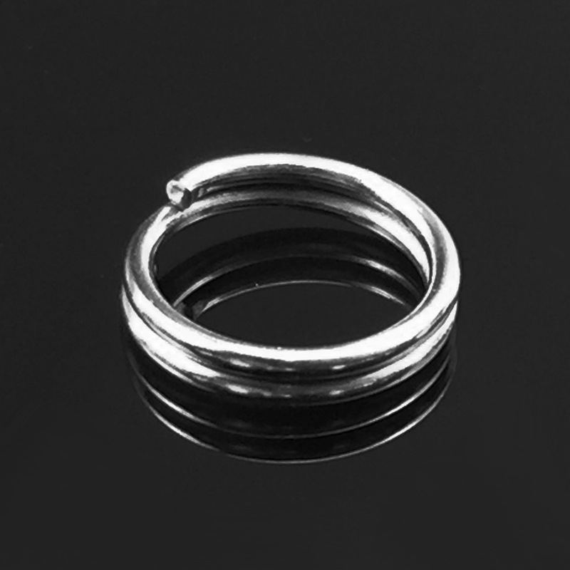 Fishing Lure Accessories - 100ピース/ロット釣りスプリットリングスイベルルアーコネクタタックルバレル釣りコネクタ鯉釣りアクセサリーローリングスイベル