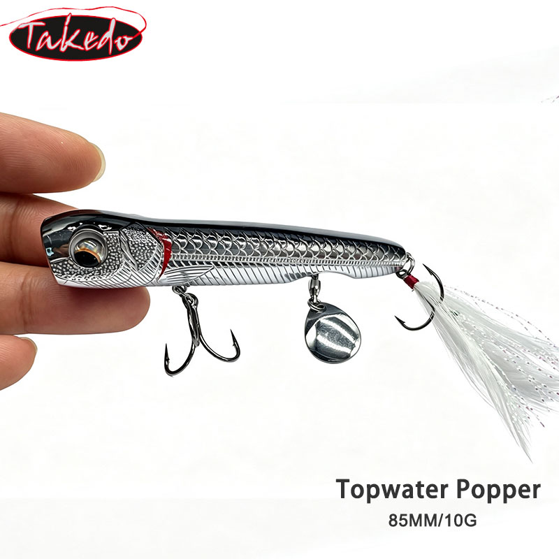 TAKEDO 10G トップウォーターポッパー フィッシング - Fishing Lure Popper のレビューと価格