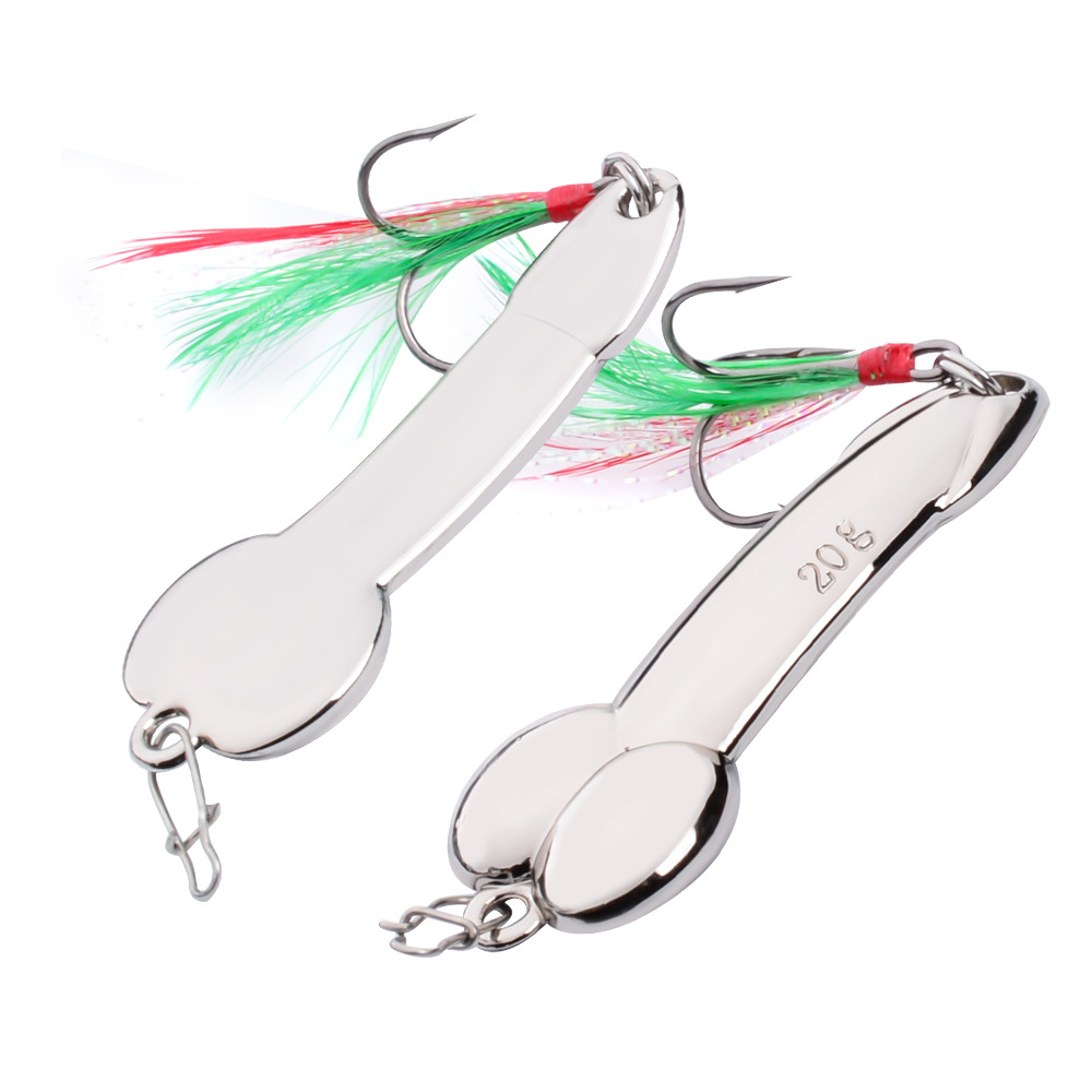 プロ BEROS 金属 VIB ゴールドシルバールアースパン - Fishing Lure Spoon のレビューと価格