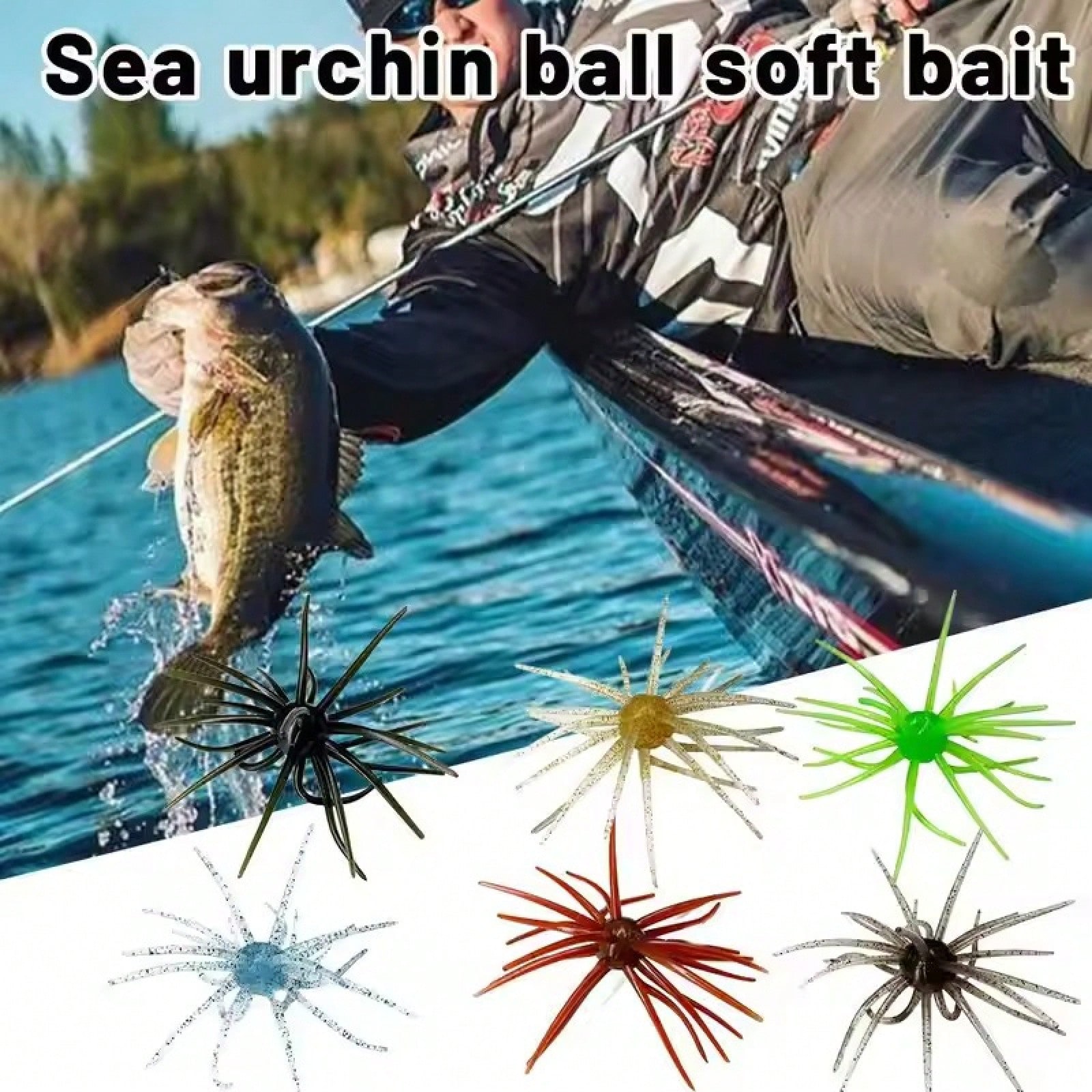 人工ウニソフトベイト3個入り、海釣りルヤ海水・淡水パーチ、シ - Fishing Lure Making Kit のレビューと価格