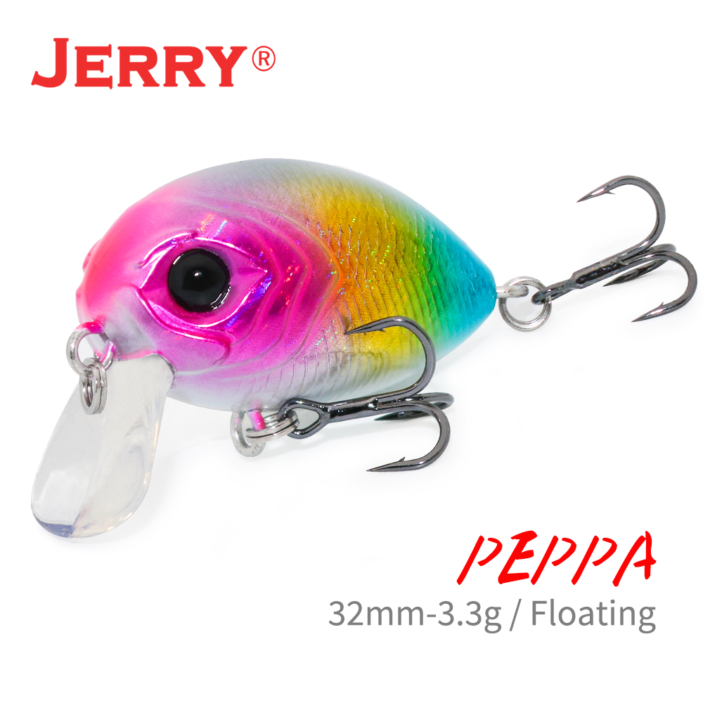 Jerry peppaワブラールアーフローティング海釣りルア - Fishing Lure Crankbait のレビューと価格