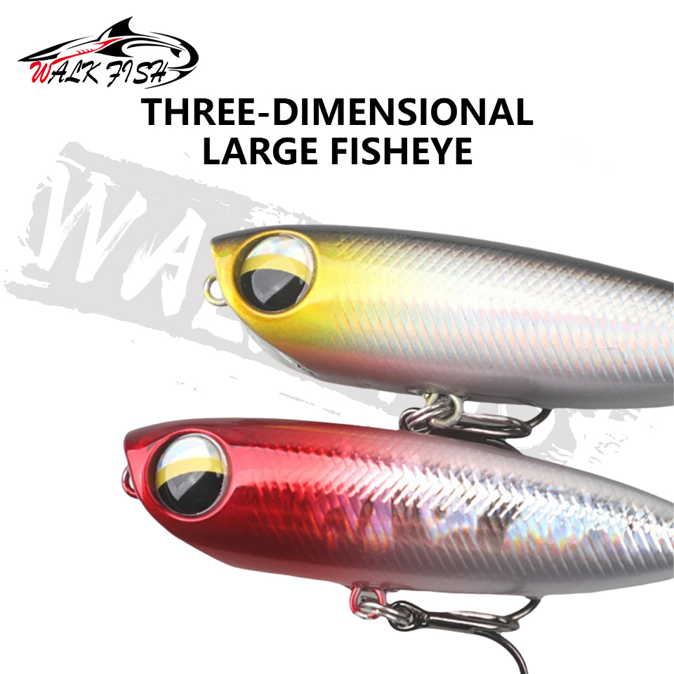 ウォークフィッシュ 1個 6cm 5.6g トップウォーター - Fishing Lure Topwater のレビューと価格