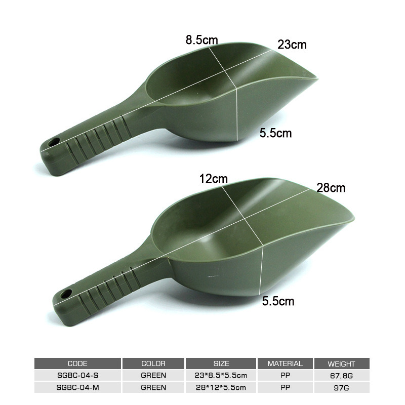 1個入り 投餌用スプーン ベイトスクープ 鯉釣り用ツール 粒 - Fishing Lure Spoon のレビューと価格
