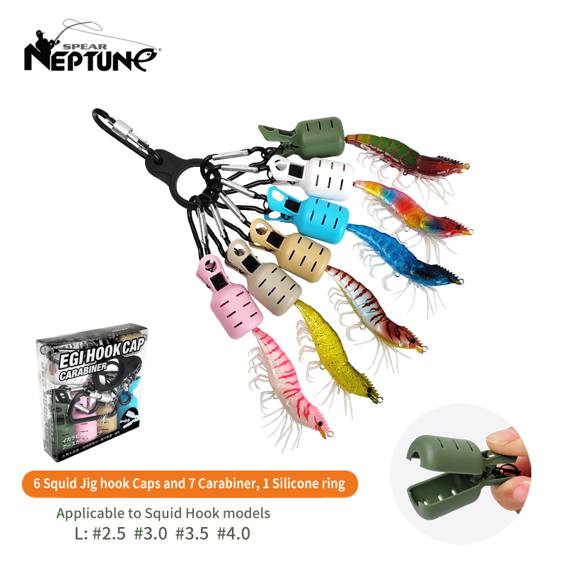 新型イカ釣り餌保護カバー6個の網足タコフックカバーイカ傘餌キ - Fishing Lure Making Kit のレビューと価格