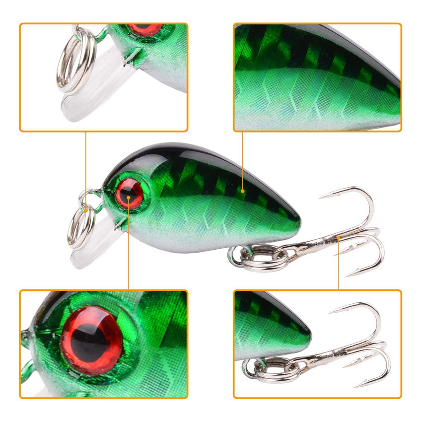 日本のミニハードフローティングルアー,シーバス釣りに最適な人 - Fishing Lure Topwater のレビューと価格
